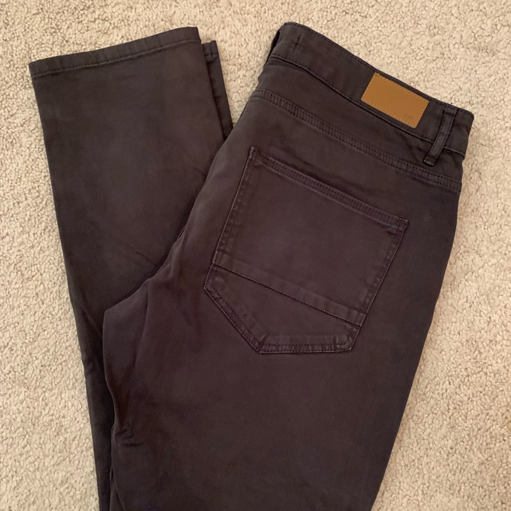 Zara Man black pants basic